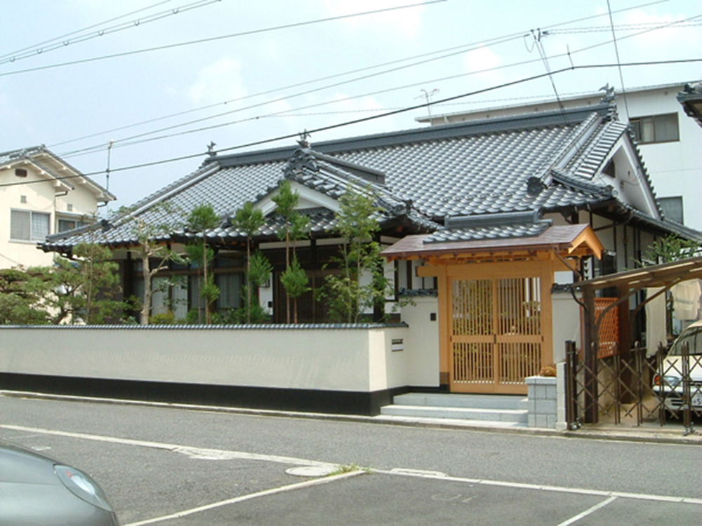 本格的和風住宅の木造平屋建て